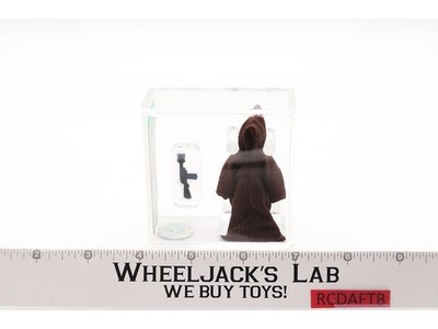 Jawa Dark Brown Stitch HK AFA GRADED 80 Star Wars 1977 Kenner Action Figure