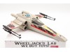 Battle Damaged X-Wing WORKS 100% Complete W/Box Star Wars 1977 Kenner