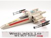 Battle Damaged X-Wing WORKS 100% Complete W/Box Star Wars 1977 Kenner