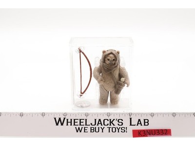 Lumat Ewok AFA GRADED 75+ Star Wars 1984 Kenner Vintage Action Figure