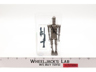 IG-88 Silver Hong Kong AFA GRADED 75+ Star Wars 1980 Kenner Action Figure