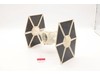 White Imperial Tie Fighter WORKS 100% Complete Star Wars 1978 Kenner Vehicle