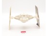 White Imperial Tie Fighter WORKS 100% Complete Star Wars 1978 Kenner Vehicle