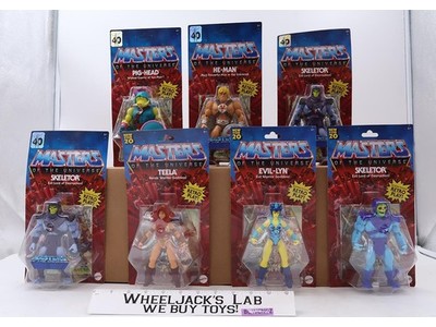 Lot of 7 Masters of the Universe Origins Action Figures Mattel NEW MOSC SEALED