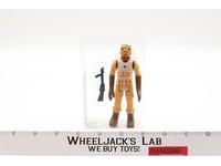 Bossk Bounty Hunter Olive Head/Flat Paint AFA GRADED 80 Star Wars 1980 Kenner