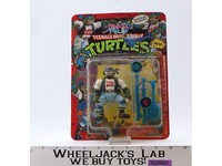 Classic Rocker Leo w/Cardback 100% Complete TMNT 1991 Playmates Figure