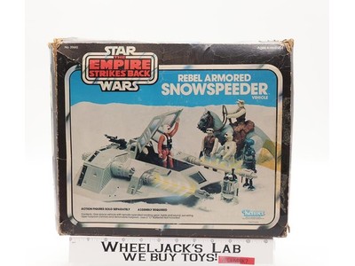 Rebel Armored Snowspeeder Complete W/ Box & Insert Star Wars ESB 1980 Kenner