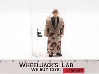Han Solo Trench Plain Lapel AFA GRADED 75 Star Wars 1984 Kenner Action Figure