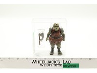 Gamorrean Guard Dark Armor Hong Kong AFA 80 Star Wars 1983 Kenner Action Figure