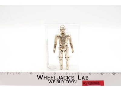 C-3PO Hong Kong AFA GRADED 80+ Star Wars 1977 Kenner Vintage Action Figure