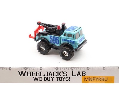 Tinco STOMPER Works 4x4 Wrecker 595 w/ Hook BLUE TE595A Light & Motor Works!!