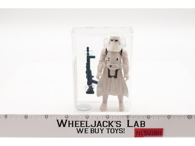 Hoth Stormtrooper Snowtrooper Split Visor COO on Boot AFA GRADED 80 Star Wars