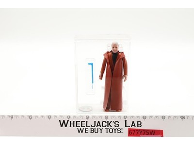 Ben Obi-Wan Kenobi Dark Grey Hair Hong Kong AFA GRADED 75 Star Wars 1977 Kenner