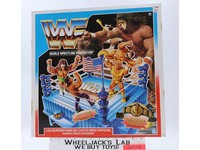 Official Wrestling Ring FRENCH WWE WWF 1990 Hasbro Playset NEW SEALED
