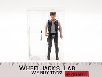 Han Solo Large Head Hong Kong AFA 80 Star Wars 1977 Kenner Action Figure