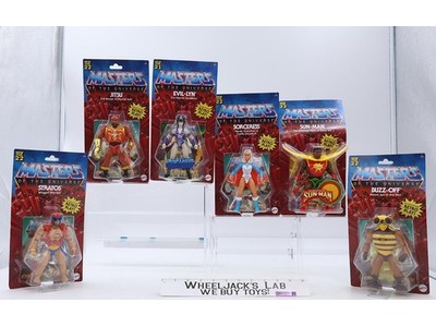 Lot of 6 Masters of the Universe Origins Action Figures Mattel NEW MOSC SEALED