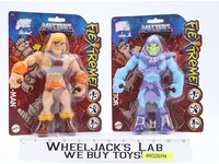 Lot of 2 Masters of the Universe Flextreme! Figures 2020 Mattel NEW SEALED