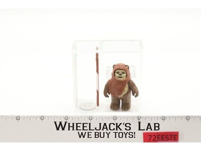 Wicket W. Warrick No COO AFA GRADED 75+ Star Wars 1984 Kenner Action Figure