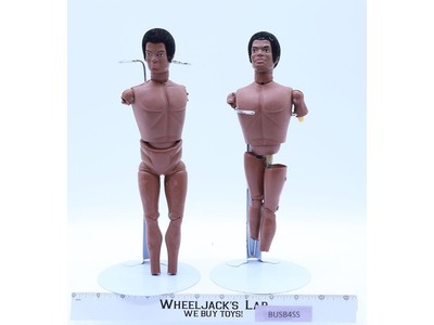 GI Joe Black Adventurers Vintage Hasbro 12" Action Figures Parts Restoration