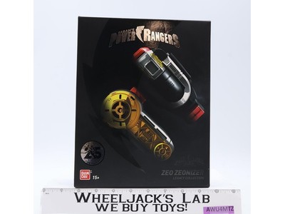 Zeo Zeonizer Legacy Collection Power Rangers 25th Anniversary 2018 NEW MIB
