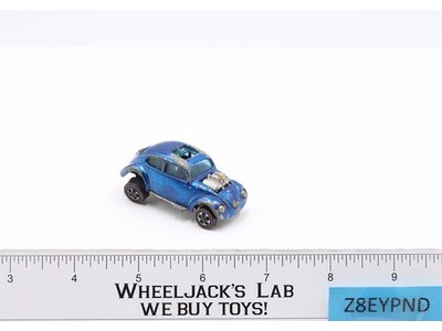 Custom Volkswagen Blue Hot Wheels 1967 1968 Redline Vintage RL Hong Kong