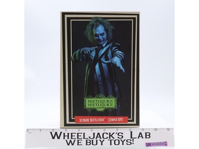 Ultimate Beetlejuice Striped Suit Beetlejuice Beetlejuice 2024 NECA NEW SEALED