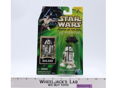 R4-M9 Star Wars Power of the Jedi POTJ 2001 Hasbro Action Figure NEW MOSC SEALED