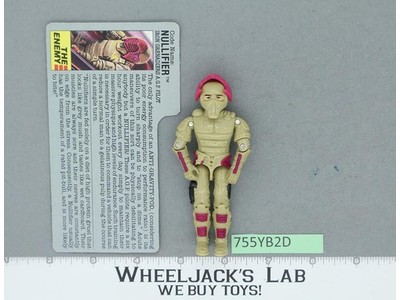 Nullifier V1 100% Complete G.I. Joe 1988 Hasbro Vintage Action Figure