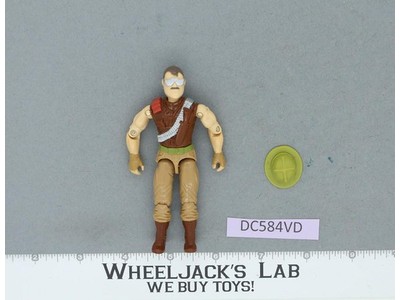 Sgt. Slaughter V3 100% Complete G.I. Joe 1986 Hasbro Vintage Action Figure