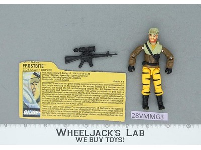 Frostbite V2 Tiger Force Complete 1988 G.I. Joe Hasbro Vintage Action Figure