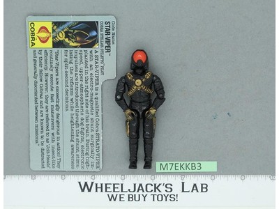 Star-Viper V1 100% Complete 1988 G.I. Joe Hasbro Vintage Action Figure