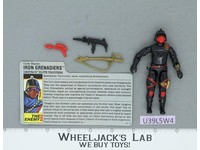 Iron Grenadiers V1 100% Complete G.I. Joe 1988 Hasbro Vintage Action Figure