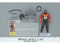 Astro Viper V1 100% Complete G.I. Joe 1988 Hasbro Vintage Action Figure