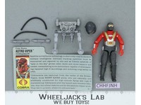 Astro Viper V1 100% Complete G.I. Joe 1988 Hasbro Vintage Action Figure