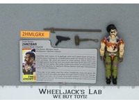 Zanzibar V1 100% Complete G.I. Joe 1987 Hasbro Vintage Action Figure