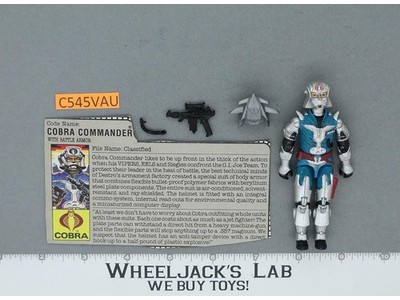 Cobra Commander V3 100% Complete G.I. Joe 1987 Hasbro Vintage Action Figure