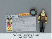 Crystal Ball V1 100% Complete G.I. Joe 1987 Hasbro Vintage Action Figure