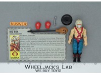 Big Boa V1 100% Complete G.I. Joe 1987 Hasbro Vintage Action Figure