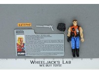 Mercer V1 100% Complete G.I. Joe 1987 Hasbro Vintage Action Figure