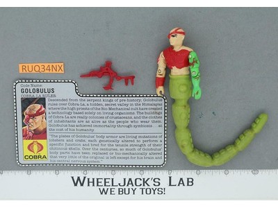 Golobulus V1 100% Complete G.I. Joe 1987 Hasbro Vintage Action Figure