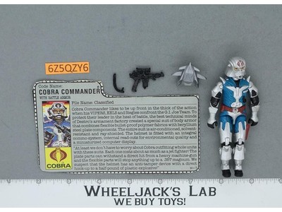 Cobra Commander V3 100% Complete G.I. Joe 1987 Hasbro Vintage Action Figure