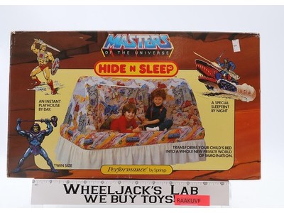 Hide N Sleep Masters of the Universe 1986 Mattel NEW MIB