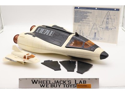 Crusader Space Shuttle Scout Craft GI Joe 1989 Hasbro Action Figure Vehicle