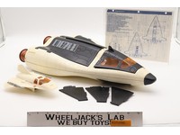 Crusader Space Shuttle Scout Craft GI Joe 1989 Hasbro Action Figure Vehicle