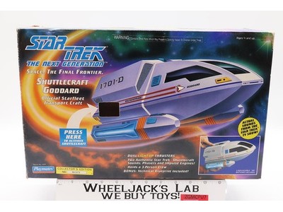 Shuttlecraft Goddard Star Trek Next Generation 1992 Playmates Collectors Edition