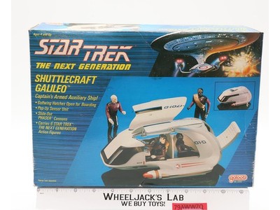 Shuttlecraft Galileo Star Trek Next Generation 1989 Galoob Vintage Space Vehicle