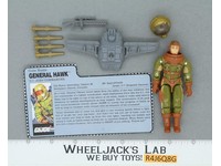 General Hawk V1 100% Complete G.I. Joe 1991 Hasbro Vintage Action Figure