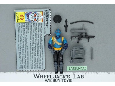 Range-Vipers V1 100% Complete 1990 G.I. Joe Hasbro Vintage Action Figure