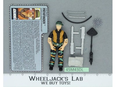 Pathfinder V1 100% Complete G.I. Joe 1990 Hasbro Vintage Action Figure