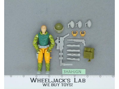 Capt. Grid-Iron V1 100% Complete 1990 G.I. Joe Hasbro Vintage Action Figure